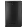 Extralink Lite 12U 530X400 Armário rack de parede preto com prateleira