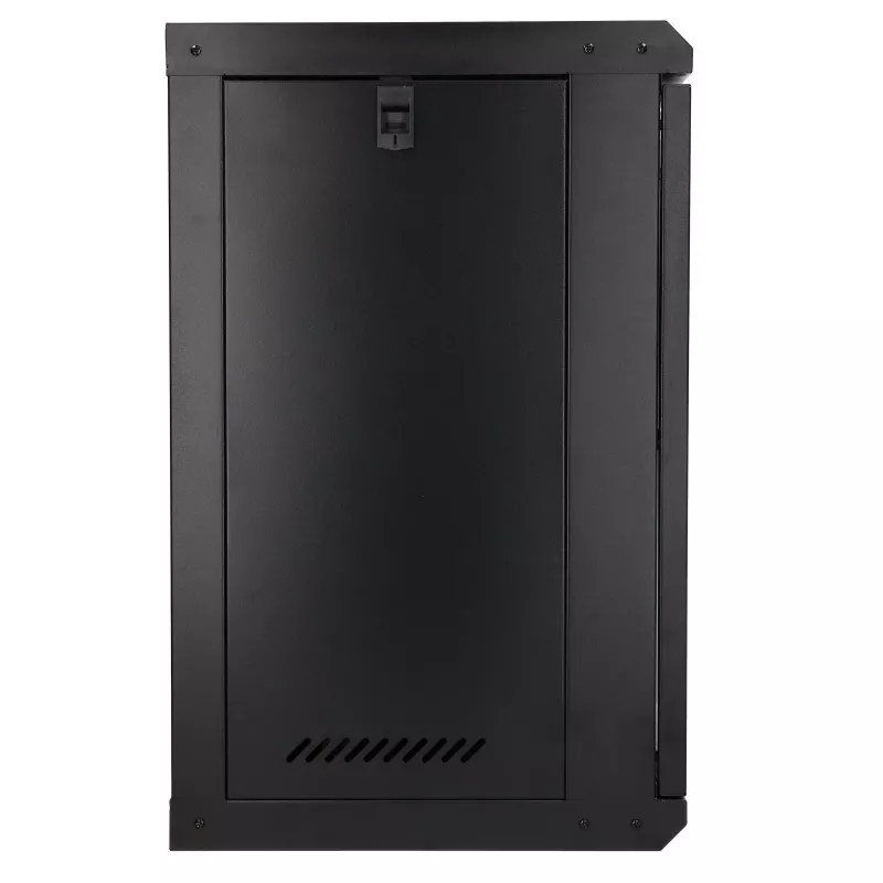 Extralink Lite 12U 530X400 Armário rack de parede preto com prateleira