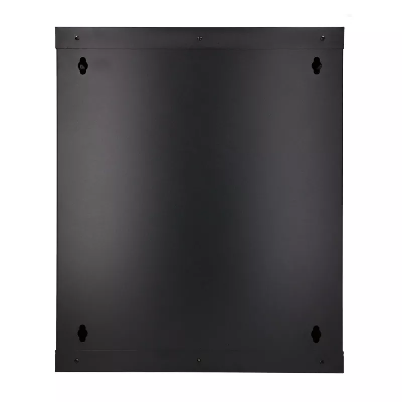Extralink Lite 12U 530X400 Armário rack de parede preto com prateleira
