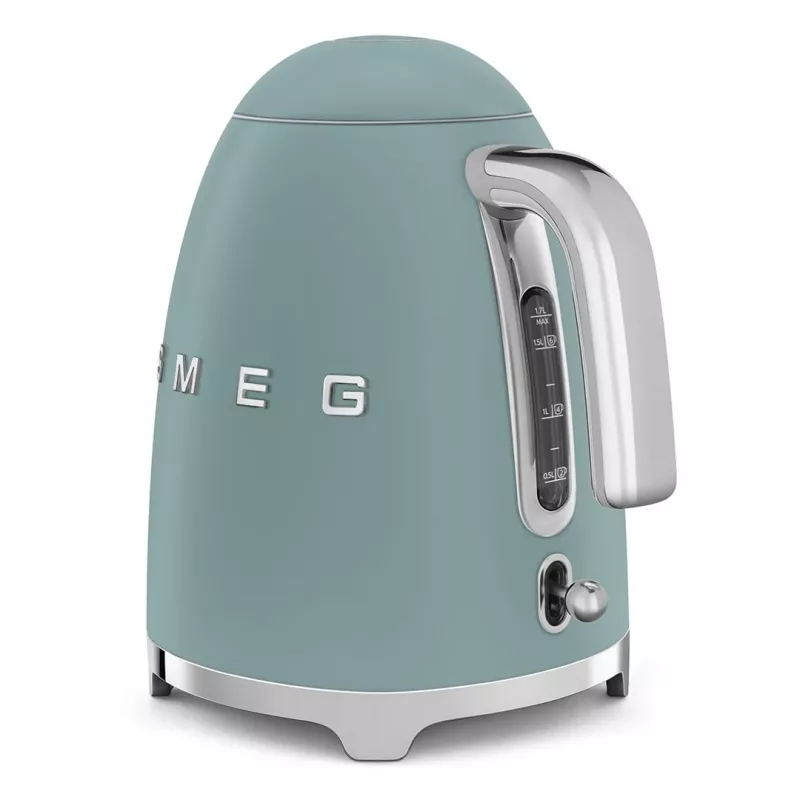 Chaleira Smeg 50s Style verde-esmeralda