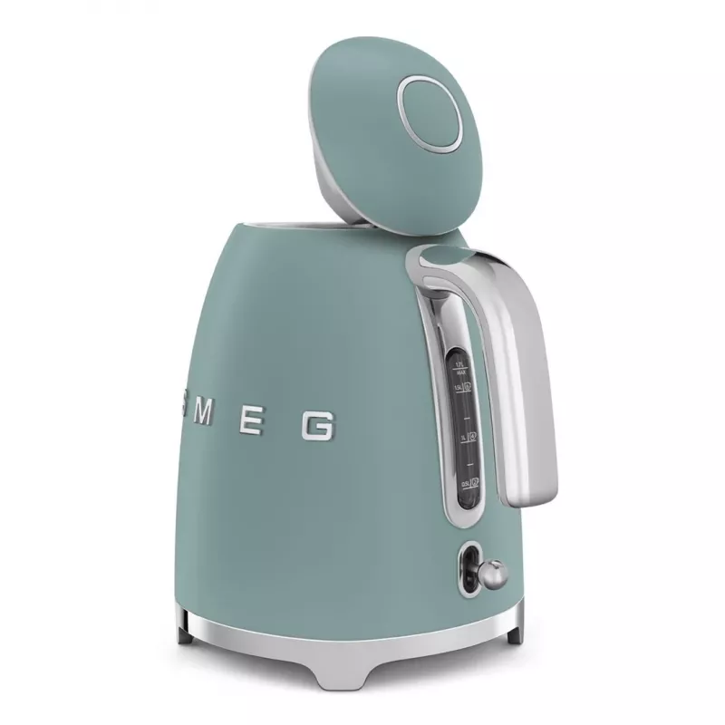 Chaleira Smeg 50s Style verde-esmeralda