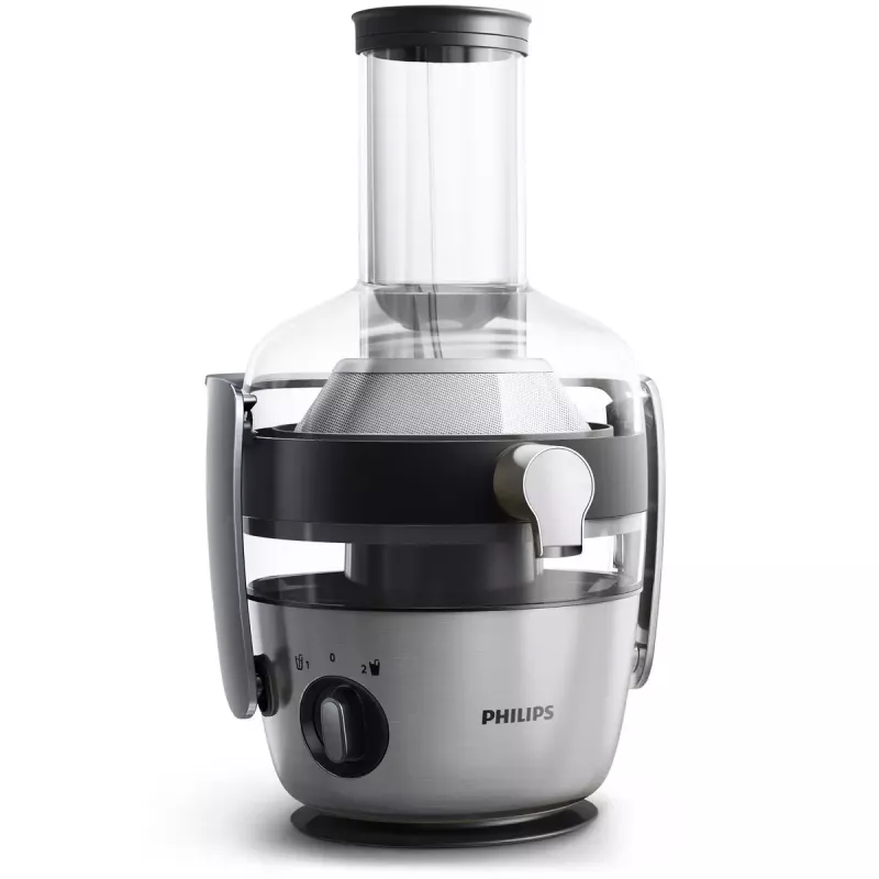 Extrator de sumo Philips Avance Collection HR1921/20 — 1100 W, indicador LED, recipiente SAN, caixa metálica
