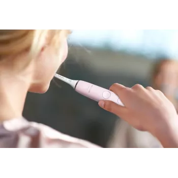 Escova de dentes elétrica sónica Philips DiamondClean 9000 HX9911/29 — para adultos, bateria de iões de lítio integrada, modos Soft e Normal, rosa
