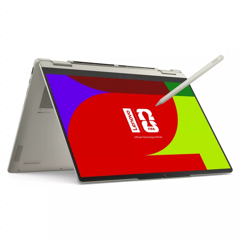 Lenovo Yoga 7a 2-in-1 14AGP11 RYZ AI 5 435/16GB/512SSD/W11 Home incl. caneta - layout do teclado possivelmente alemão
