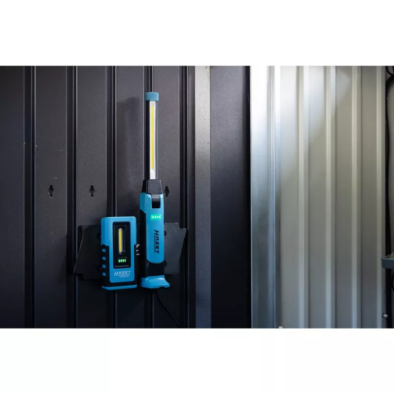 HAZET 1979W-92 Lâmpada de trabalho LED fina com carregamento sem fios
