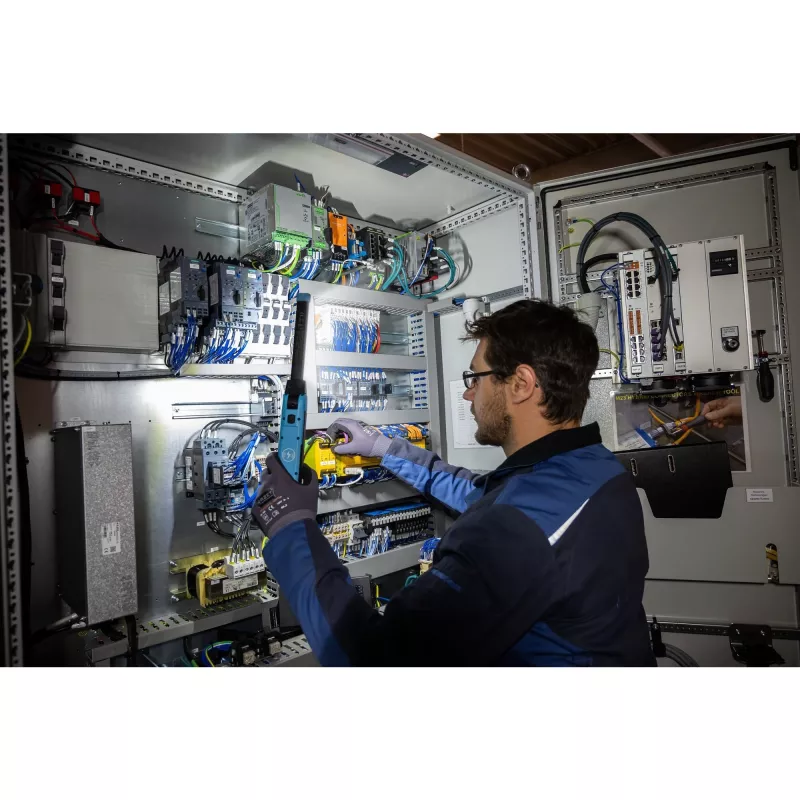 HAZET 1979W-92 Lâmpada de trabalho LED fina com carregamento sem fios