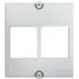 Placa de parede / tampa de interruptor Bachmann 917.158 para tomadas RJ-45, branco