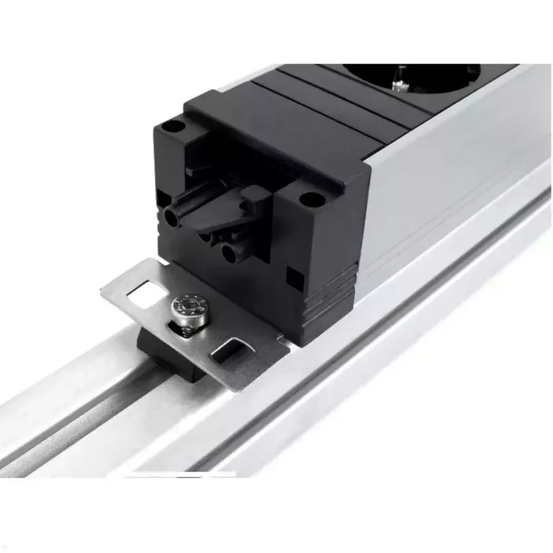Régua de tomadas Bachmann STEP ALU 1x USB 1x módulo personalizado 2x tomada