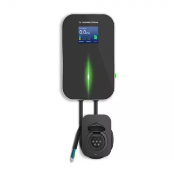 Extralink BS20-BA-22kW-APP Carregador para carro elétrico Type A 32A 22kW, 3 fases, ecrã LCD, app, 6,1 m