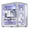 Caixa para PC Jonsbo X400, Midi Tower, ATX, vidro temperado – branco