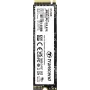 Transcend MTE712A - SSD - encriptado - 512 GB - Interno - M.2 2280 (frente e verso) - PCIe 4.0 x4 (NVMe) - AES de 256 bits - Self-Encrypting Drive (SED), TCG Opal Encryption 2.0 (TS512