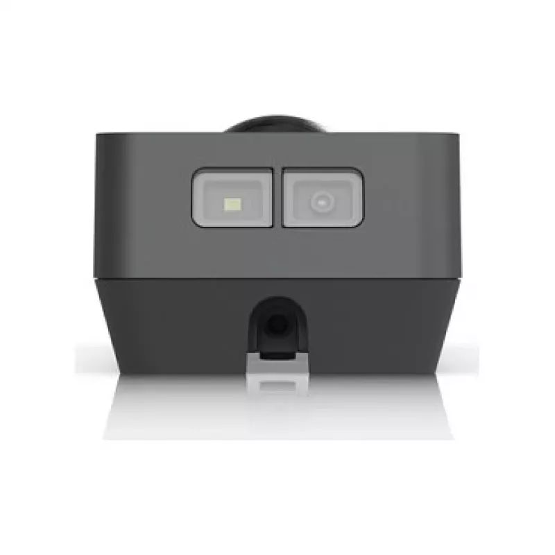 Ubiquiti UVC-G6-Entry Campainha resistente a todas as condições meteorológicas, PoE+, com deteções de IA melhoradas, áudio bidirecional, uma câmara secundária para encomendas e leitor de acesso integrado