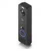 Ubiquiti UVC-G6-Entry Campainha resistente a todas as condições meteorológicas, PoE+, com deteções de IA melhoradas, áudio bidirecional, uma câmara secundária para encomendas e leitor de acesso integrado