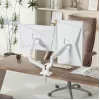Suporte para monitor GEMBIRD MA-DA2-06-W para ecrãs de 17–32 polegadas, montagem por aperto/calha de mesa, branco