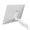 Suporte para monitor GEMBIRD MA-DA2-06-W para ecrãs de 17–32 polegadas, montagem por aperto/calha de mesa, branco