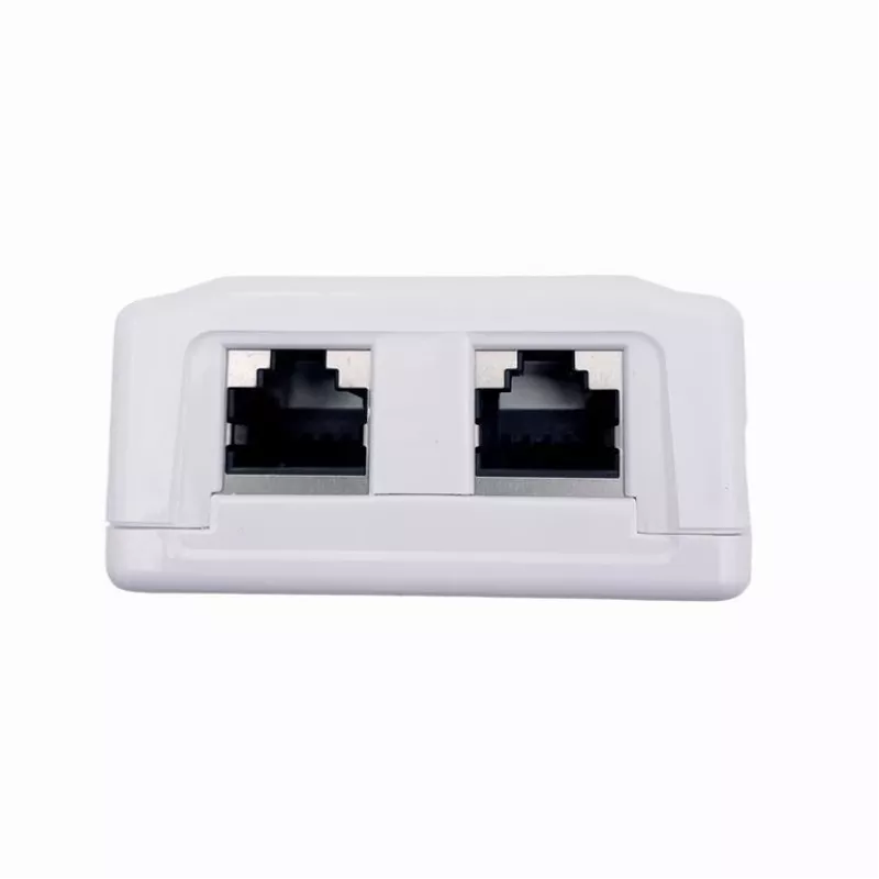 Tomada de rede blindada de parede GEMBIRD 2×RJ45 Cat6A FTP