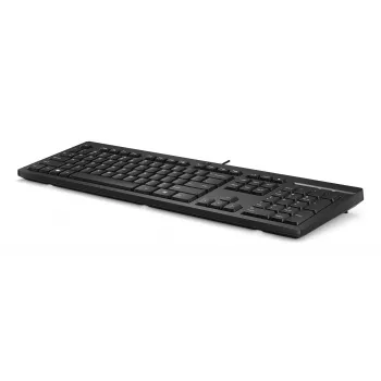 HP 125 Teclado com fios tamanho completo USB membrana preto