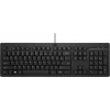 HP 125 Teclado com fios tamanho completo USB membrana preto