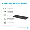 HP 125 Teclado com fios tamanho completo USB membrana preto