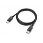 Cabo DisplayPort Lenovo 4X91U92142 — DisplayPort para DisplayPort, 1,8 m, preto