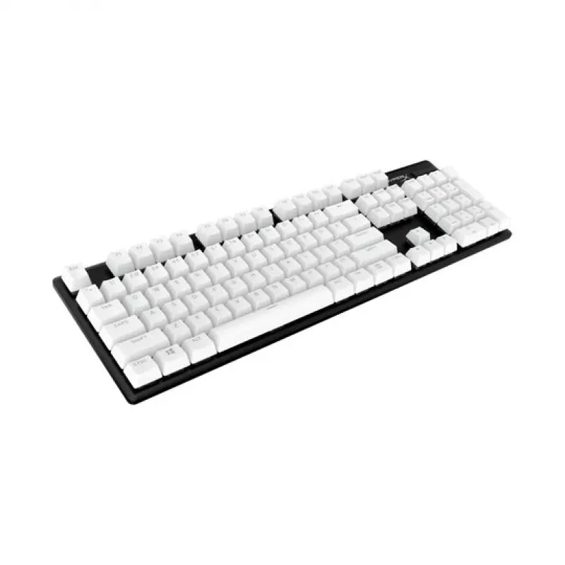Conjunto de teclas para teclado, HP HyperX Full Key Set Keycaps, branco, compatível com HyperX e com a maioria dos teclados mecânicos