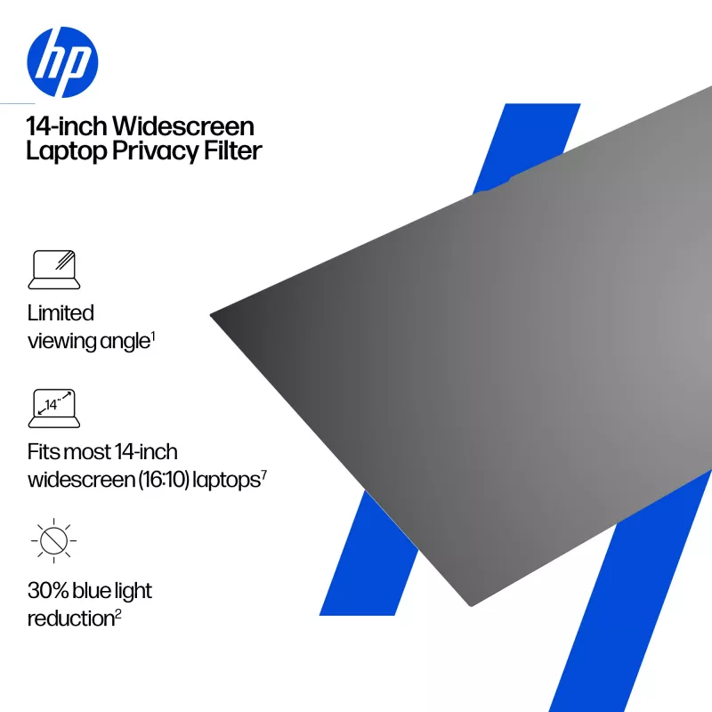 Filtro de privacidade para portátil HP 14 polegadas widescreen