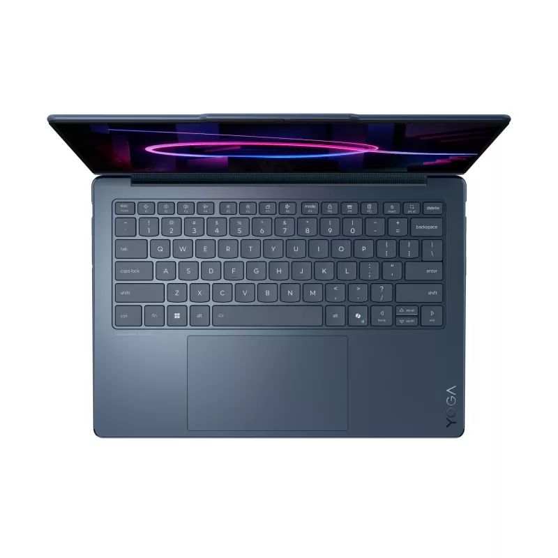 Lenovo Yoga 9 2-em-1 14IPH11 Copilot+ PC Intel Core Ultra 7 355 Híbrido (2-em-1) 35,6 cm (14 polegadas) Ecrã tátil 2.8K 32 GB LPDDR5x-SDRAM 1 TB SSD Wi-Fi 7 (802.11be) Windows 11 Home alemão azul
