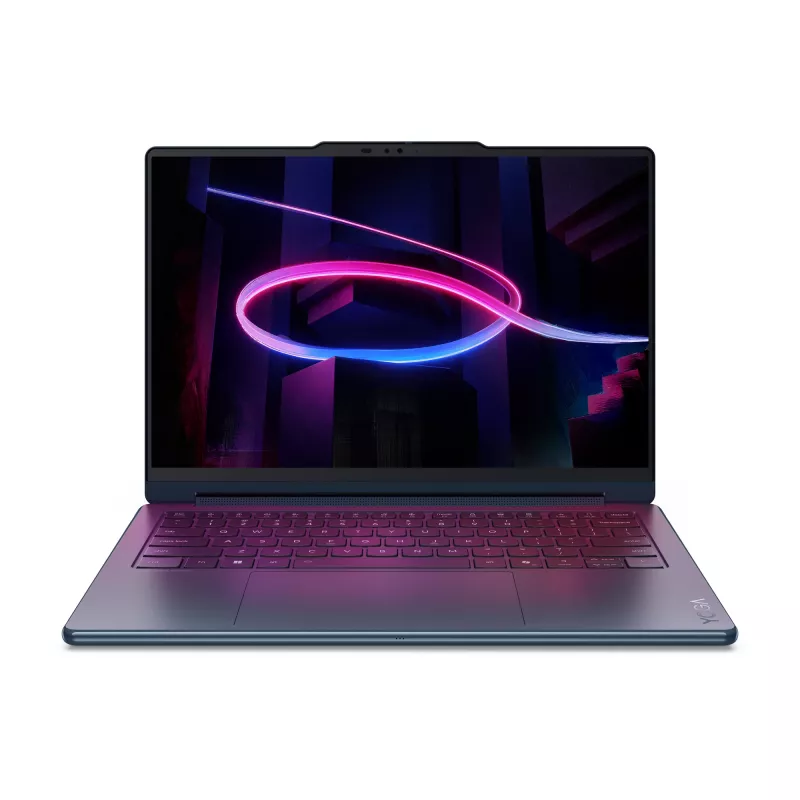 Lenovo Yoga 9 2-em-1 14IPH11 Copilot+ PC Intel Core Ultra 7 355 Híbrido (2-em-1) 35,6 cm (14 polegadas) Ecrã tátil 2.8K 32 GB LPDDR5x-SDRAM 1 TB SSD Wi-Fi 7 (802.11be) Windows 11 Home alemão azul