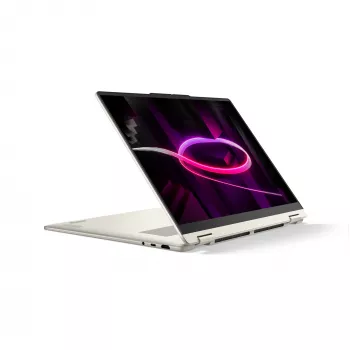 Lenovo Yoga 7 2-em-1 16AGP11 Copilot+ PC AMD Ryzen™ AI 7 445 Híbrido (2-em-1) 40,6 cm (16 polegadas) Ecrã tátil 2.8K 16 GB LPDDR5x-SDRAM 1 TB SSD Wi-Fi 7 (802.11be) Windows 11 Home alemão Seashell (cor)