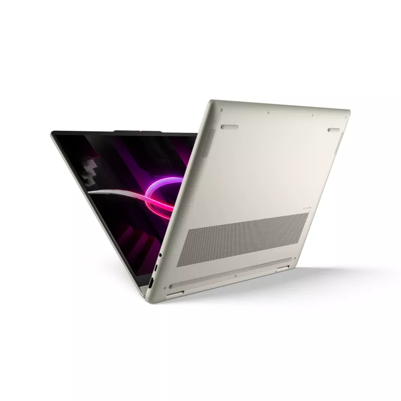 Lenovo Yoga 7 2-em-1 16AGP11 Copilot+ PC AMD Ryzen™ AI 7 445 Híbrido (2-em-1) 40,6 cm (16 polegadas) Ecrã tátil 2.8K 16 GB LPDDR5x-SDRAM 1 TB SSD Wi-Fi 7 (802.11be) Windows 11 Home alemão Seashell (cor)