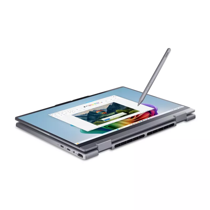 Portátil híbrido 2-em-1 Lenovo ThinkBook 14 G6 IPL Copilot+ — Intel Core Ultra 5 325, 14 polegadas WUXGA Touch, 16 GB DDR5, 512 GB SSD, Windows 11 Pro, cinzento