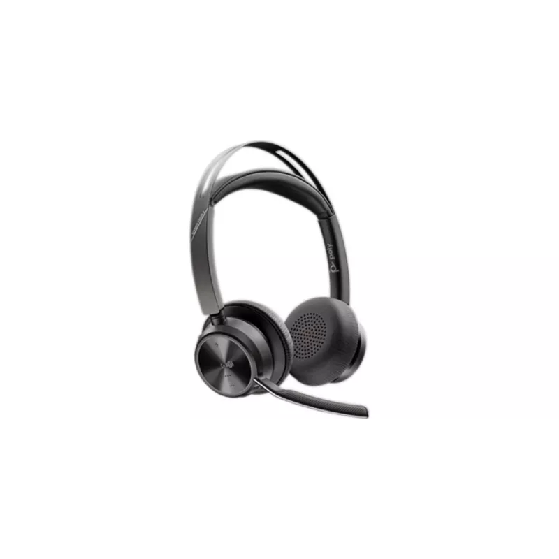 Headset HP Poly Voyager Focus 2-M USB-C-C Adaptador USB-C/A Poly+ 3 anos