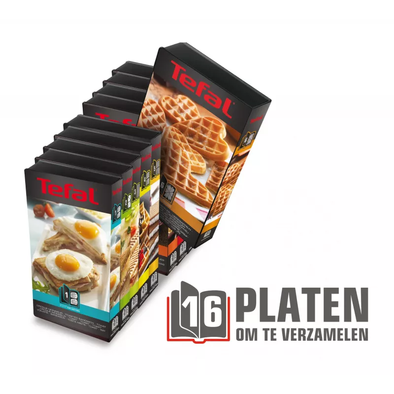 Tefal Snack Collection SW853D Sanduicheira e máquina de waffles