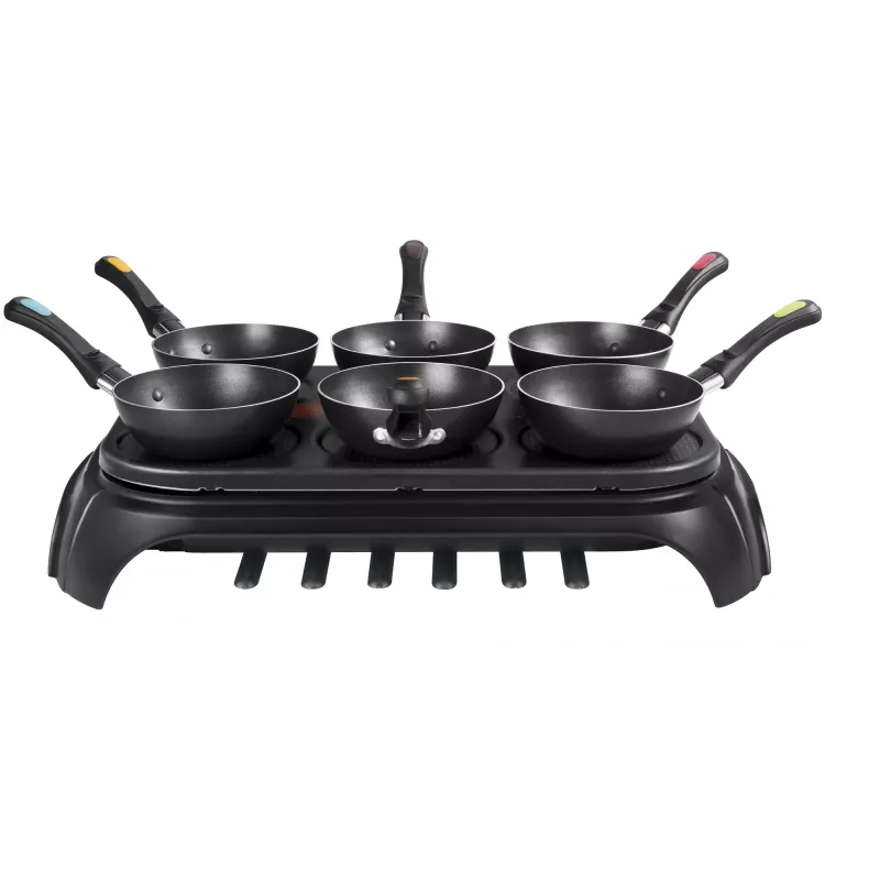 Wok Tefal WokParty Duo PY5828 Preto, Aço inoxidável 1000 W