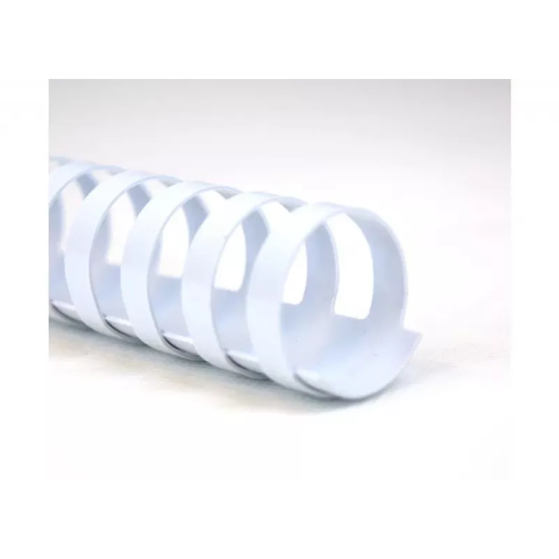 Pentes de encadernação GBC CombBind 28 mm A4 21R, Branco, 270 folhas, Policloreto de vinilo (PVC), A4, 2,8 cm, 840 g