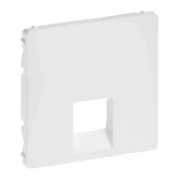 Legrand Valena Life RJ11/RJ45 Espelho de 1 módulo, Ultra White