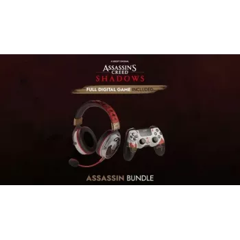 Lexip Assassin’s Creed Shadows „Assassin“ Caixa Jogo para PC Headset Unidade de controlo