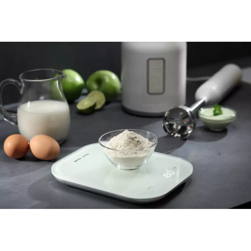 Balança de cozinha de mesa Gorenje KT10ORAW Branca retangular eletrónica
