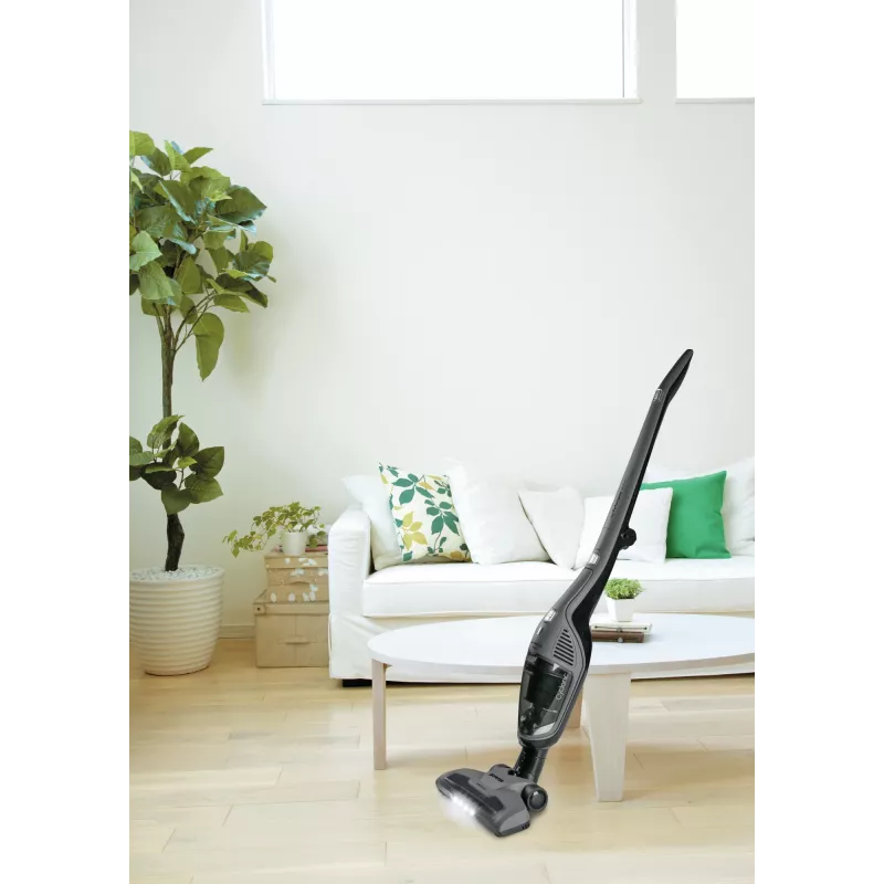 Aspirador vertical 2 em 1 Gorenje SVC216FGD bateria seco HEPA preto