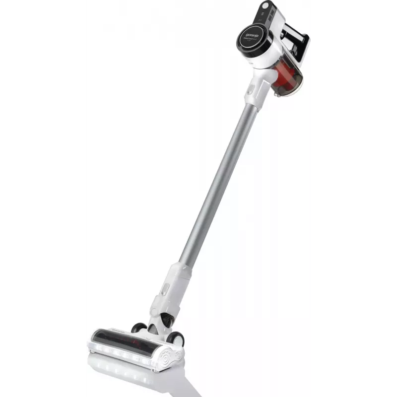 Aspirador vertical Gorenje SVC216FMLW bateria seco HEPA sem saco 0,5 l 135 W preto, branco