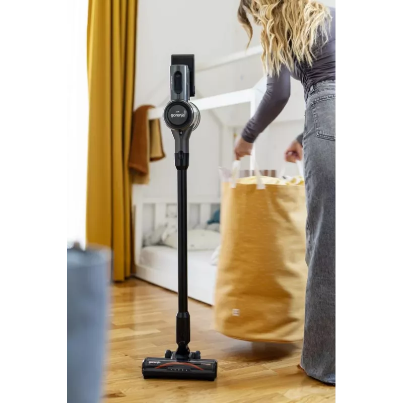 Aspirador vertical 2 em 1 Gorenje SVC222480AA bateria seco sem saco 0,701 l 250 W preto