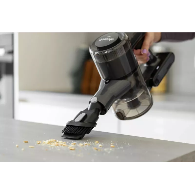 Aspirador vertical 2 em 1 Gorenje SVC222480AA bateria seco sem saco 0,701 l 250 W preto
