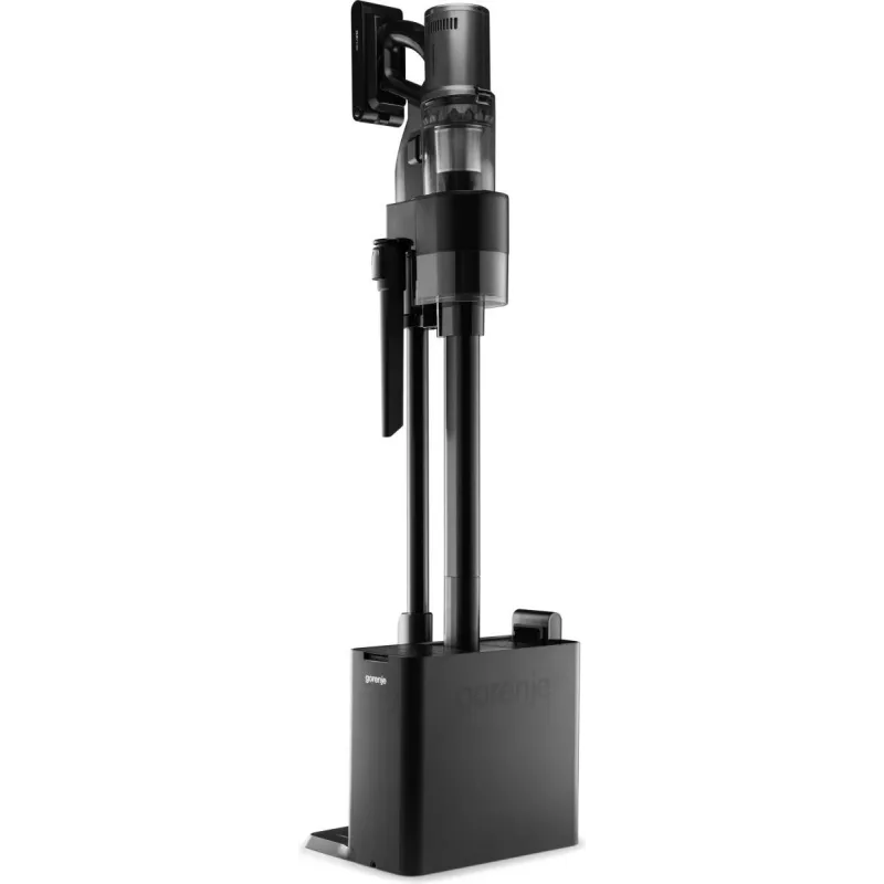 Aspirador vertical 2 em 1 Gorenje SVC296749NEBL a bateria seco HEPA sem saco 0,6 l 550 W antracite