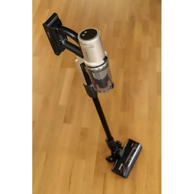 Aspirador vertical 2 em 1 Gorenje SVC259441NFGO bateria seco HEPA sem saco 0,6 l 350 W dourado