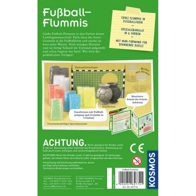 Kosmos 65774, kit de experiências, vários, 8 anos, multicolor
