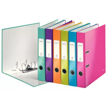 Dossier de anéis Leitz WOW A4 multicolor
