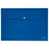 Pasta de documentos Leitz Recycle, pasta de envelope, A4, polipropileno (PP), azul, horizontal, 60 folhas