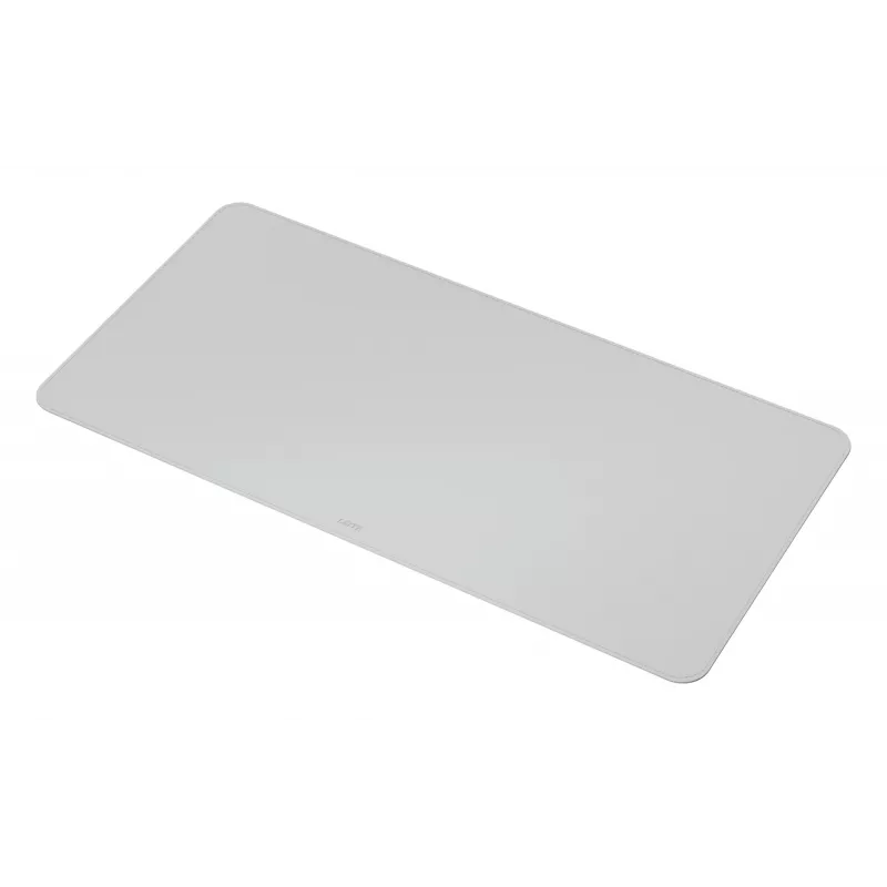 Tapete de secretária grande Leitz, cinzento, policloreto de vinilo (PVC), 400 mm, 800 mm, 2 mm, 350 g