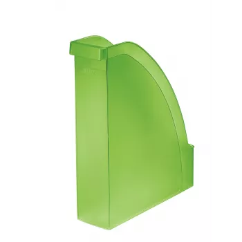 Coletor de revistas Leitz Plus Standard, verde, plástico, A4, 7 cm, 78 mm, 278 mm