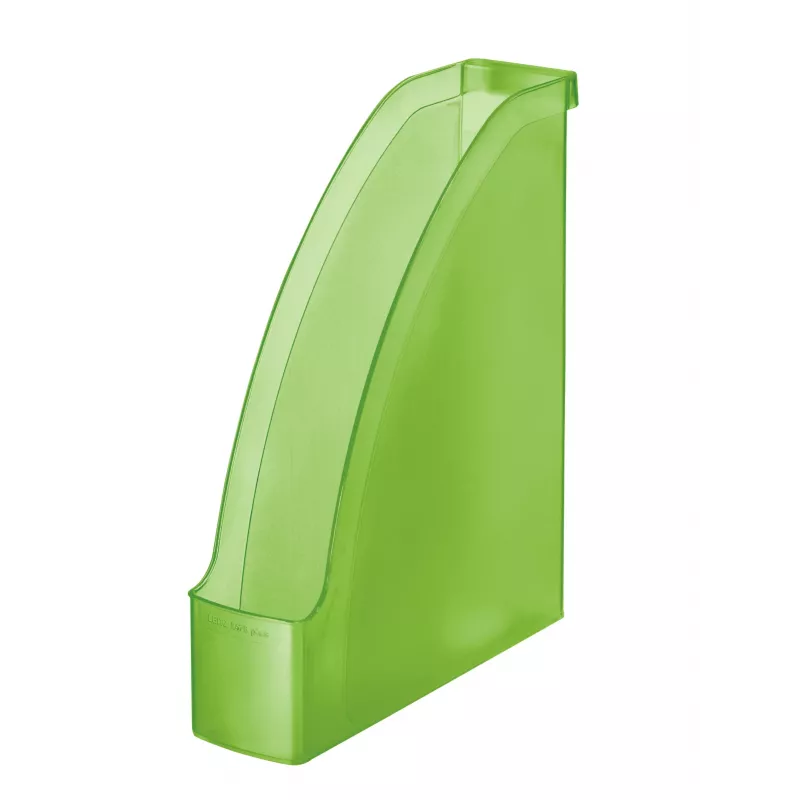 Coletor de revistas Leitz Plus Standard, verde, plástico, A4, 7 cm, 78 mm, 278 mm